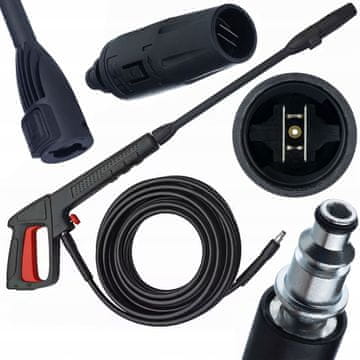 Rosfix Powerjet Vario 8M Clickconnect – Pištolj S Podesivom Mlaznicom | Cijev 8 m, Brzi Spoj, Za Bosch, Ar, Black&Decker, Michelin