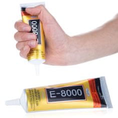 Rosfix E-8000 Univerzalno Ljepilo 110 ML – Precizna Aplikacija, Elastično | 110 ML, Tvrdoća 70–85A, Sušenje 3–6 Min