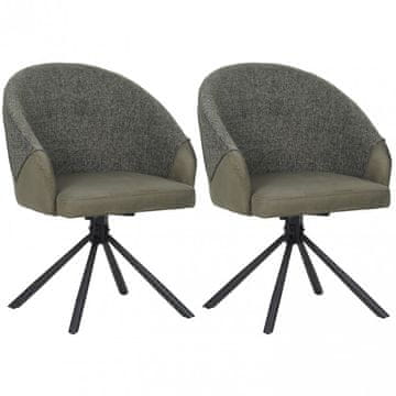 Fort Stol TONIR (zelena) (set 2 komada)