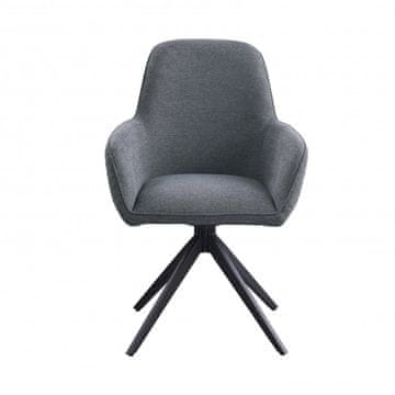 Fort Tapecirana blagovaonska stolica MATONI (tamno siva) (set 2 komada)