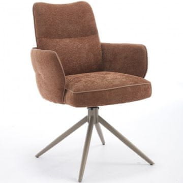 Fort Tapecirana blagovaonska stolica DAFNE (smeđa) (set 2 komada)