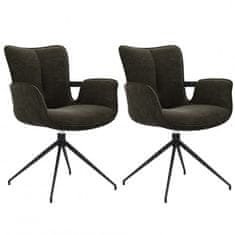 Fort Blagovaonska stolica TIMEA (zelena) (set 2 komada)