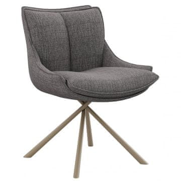 Fort Tapecirana blagovaonska stolica UBUD (svijetlosiva) (set 2 komada)