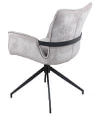 Fort Blagovaonska stolica TIMEA (siva) (set 2 komada)