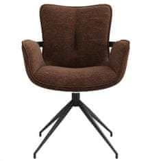 Fort Blagovaonska stolica TIMEA (smeđa) (set 2 komada)