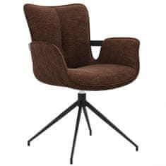 Fort Blagovaonska stolica TIMEA (smeđa) (set 2 komada)