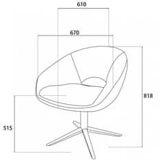 Fort Okretna blagovaonska stolica BORNEO (zelena) (set 2 komada)