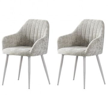 Fort Blagovaonska stolica VALDI (cappuccino) (set 2 komada)