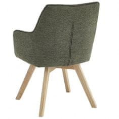 Fort Blagovaonska stolica NALVI (zelena) (set 2 komada)