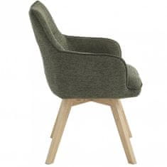 Fort Blagovaonska stolica NALVI (zelena) (set 2 komada)