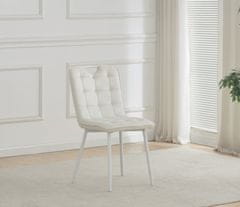 Fort Blagovaonska stolica MILIK (bijela) (set 4 komada)