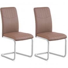 Fort Blagovaonska stolica DONIER (smeđa) (set 2 komada)