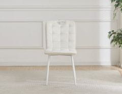 Fort Blagovaonska stolica MILIK (bijela) (set 4 komada)