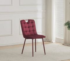 Fort Blagovaonska stolica MILIK (crvena) (set 4 komada)