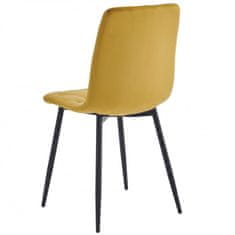 Fort Blagovaonska stolica JERRY (curry) (set 4 komada)