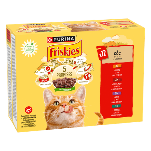 FRISKIES vlažna hrana za mačke