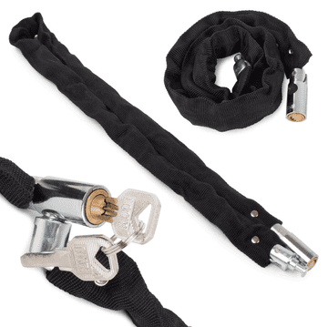 Verkgroup lokot za motor/bicikl, čelični, 85 cm, crni