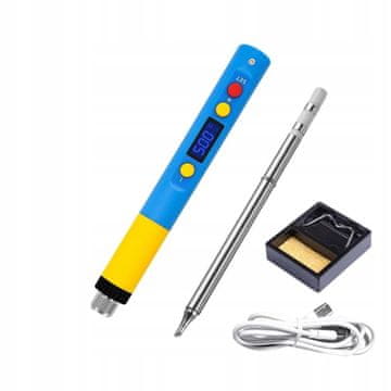 Rosfix Lemilica T65-Bc2 Smart Solder PRO – 65W, 500°C, USB-C, LCD | Keramički Grijač, Auto-Hibernacija