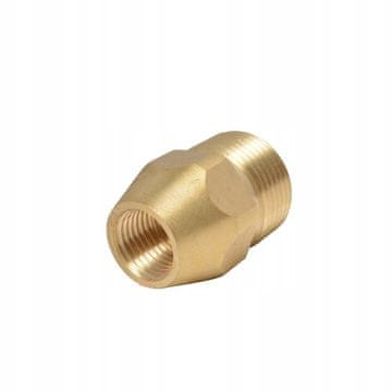 OEM Adapter M22X1.5M – Redukcija Mesinga Za Visokotlačni Perilica Zamjenski Dio Za Kärcher I Kranzle | M22X1,5 Na G1/4, Mesing, Šesterokutna Zaštita