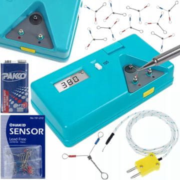 Rosfix Set Hb-191 A Termometar – Mjerač Temperature Nasadaka T12 C210 C245 900M C115 | Termopar, LED, Preciznost 0,1°C
