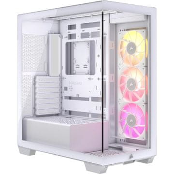 Corsair Corsair iCUE 3500X RGB Kućište Midi Tower Bijelo s Kaljenim Staklom