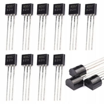Rosfix Tranzistor Bc557 Pnp – 10 Komada | To-92, 40V, 100Ma, Ebc Konfiguracija