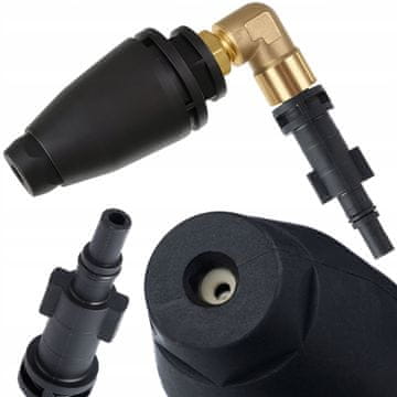 OEM Anglejet 90° Rotacijska Mlaznica – Turbo 360° Za Čišćenje Podvozja | Zamjenski Dio Za Bosch Novi Tip Black Decker Macallister