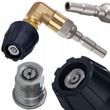 OEM Mini Cijev Za Prskanje 90° – Zamjenjiva Ravna Mlaznica M18X1,5 | Zamjenski Dio Za Airless Uređaj Kranzle 1050 P Ts Tst Xa15 Xa17