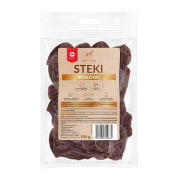 MACED Goveđi odresci - Poslastica za pse - 500g