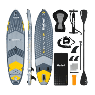 Rebel SUP daska ACTIVE RBA-4507-G, 335x84x15 cm, sjedište, veslo, 170kg