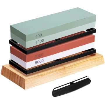 Severno Brusni kamen, oštrač noževa, vodeni kamen - set za brušenje 400/1000 3000/8000