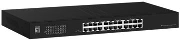 Level One LevelOne GEU-2431 mrežni prekidač 24x Gigabit Ethernet, 1U, crna