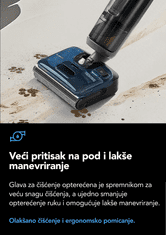 Tineco FLOOR ONE i6 Stretch Plus, usisavač i čistač, FlashDry sušenje, siva