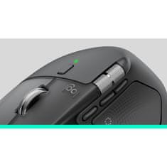 Logitech MX Master 4 za tvrtke – grafitna – 2,4 GHz / Bluetooth