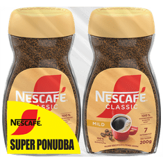 NESCAFÉ Classic Mild instantna kava, 2 x 200g