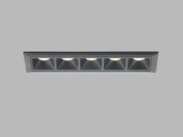 LED2 Ugradbena stropna svjetiljka Aulix (2250933) LINEAR 5, B recessed black