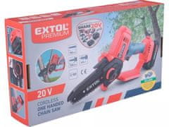Extol Premium Motorna pila na baterije 8891922 jednoručna SHARE20V, 12 cm, 20V Li-ion, 2Ah