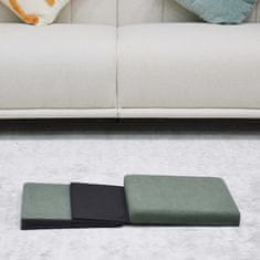 Autronic Tabure Stool with storage space, green corduroy fabric (TAB-471 GRN6)