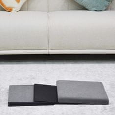 Autronic Tabure Stool with storage space, gray corduroy fabric (TAB-471 GREY6)