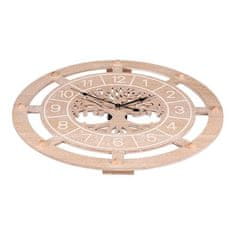 Autronic Zidni sat Wall clock - diameter 60 cm, MDF, tree of life in the center (HW4004)