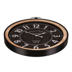 Autronic Zidni sat Wall clock - diameter 58 cm, metal and wood, pocket watch style (HW4009)