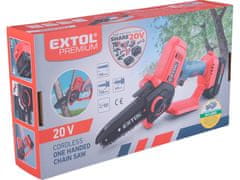 Extol Premium Motorna pila na baterije 8891923 jednoručni SHARE20V, 12 cm, bez baterije i punjača