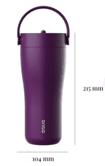 Equa Carry boca, 600 ml, Mulberry