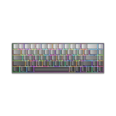 White Shark GK-007721 NUNCHAKU siva gradient mehanička gaming tipkovnica US layout plavi switch-evi
