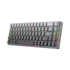 White Shark GK-007721 NUNCHAKU siva gradient mehanička gaming tipkovnica US layout plavi switch-evi