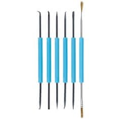 Rosfix Set 6 Alata Za Čišćenje I Podizanje – 12 Vrsta Vrhova, Duljina 185 MM, Za Servisne I Popravne Radove