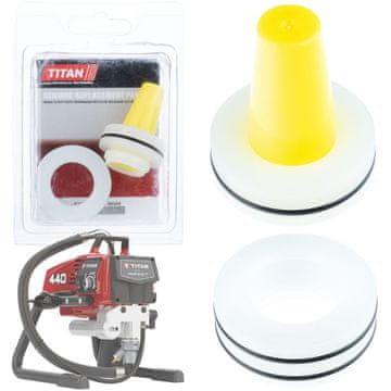 Rosfix Zamjenski Set Brtvi Za Airless Raspršivač – Kompatibilno S Wagner Titan 340-650 | Kemijska Otpornost