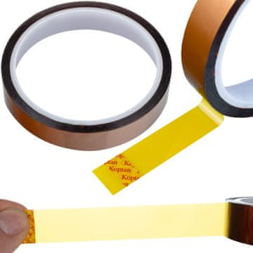 Rosfix Kaptonska Traka 15MM X 30M – Visoka Otpornost Na Toplinu I Kemikalije | Silikonski Ljepilo