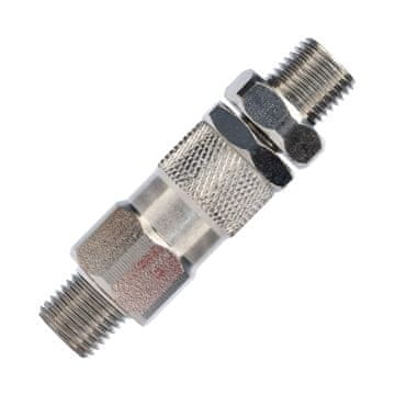 Rosfix Rotirajuća Spojnica Za Produžetak Cijevi Airless 1/4" Na 1/4" – Nehrđajući Čelik, 400 BAR, Konus 60°