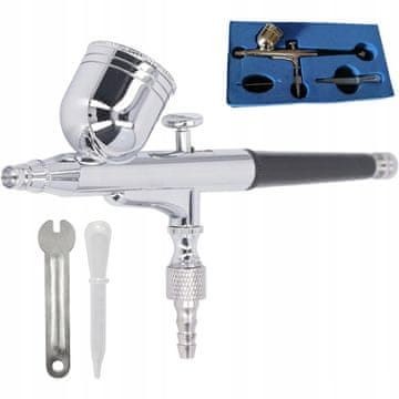 Rosfix Aerograf 0,3 MM – Pištolj Za Precizno Bojenje | Mlaznica 0,3 MM, 7 ML, 15–40 l/Min, 1–3,5 BAR